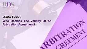 Who Decides The Validity Of An Arbitration Agreement?