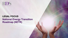 National Energy Transition Roadmap (NETR)