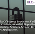 The Limits Of Secrecy Provisions Under The Securities Industry (Central Depositories) Act 1991 & Financial Services Act 2013 In Discovery Applications