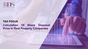 Calculation Of Share Disposal Price In Real Property Companies