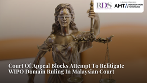 Court Of Appeal Blocks Attempt To Relitigate WIPO Domain Ruling In Malaysian Court