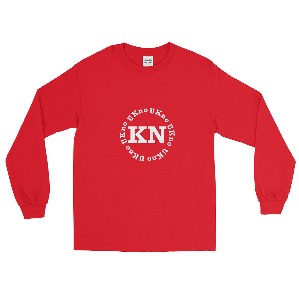 Thumbnail: KNONAMES U KNO Men’s Long Sleeve Shirt