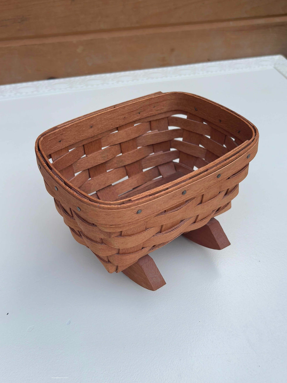 Thumbnail: Longaberger Cradle Basket