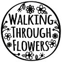 Walking Through Flowers Logo