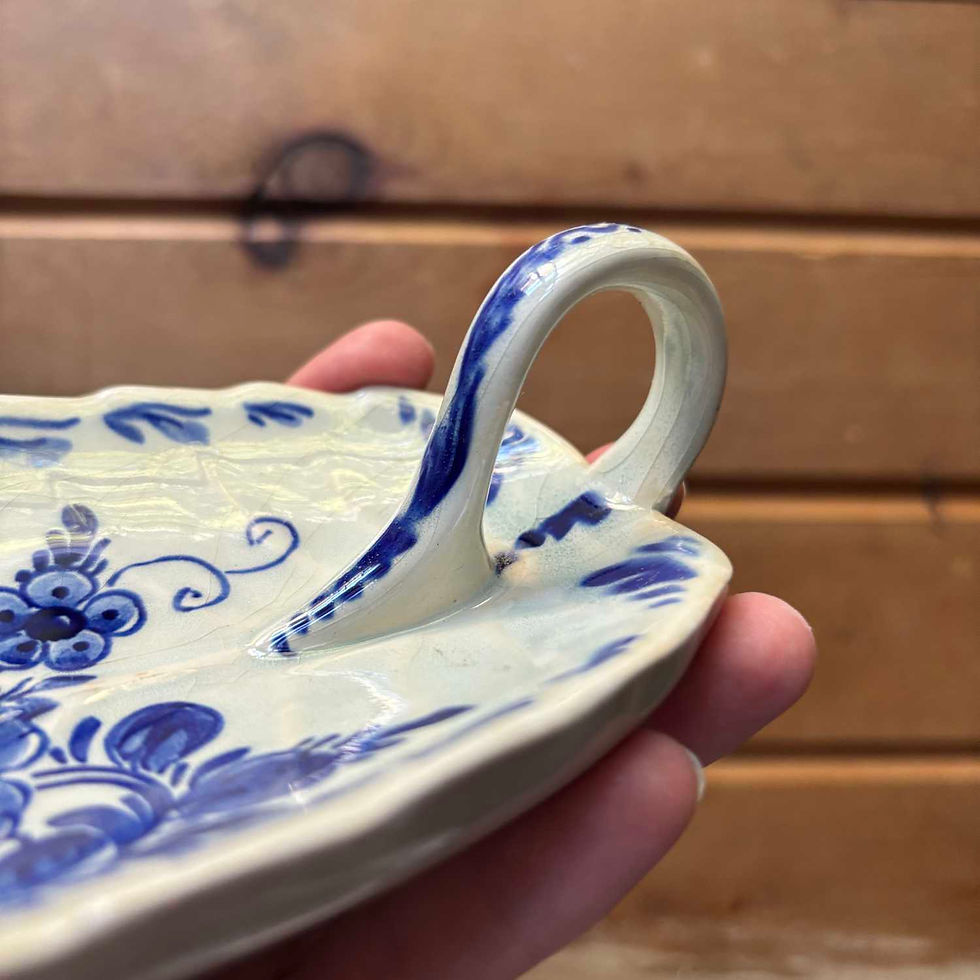 Thumbnail: Delft Handpainted Dish
