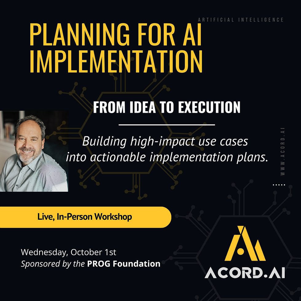 Planning for Successful AI Implementation 