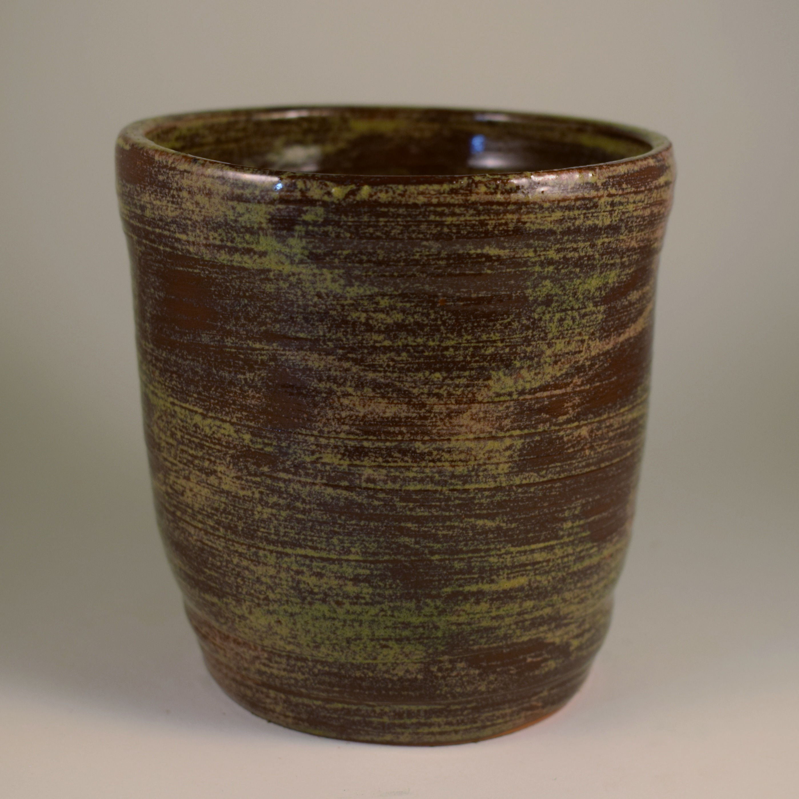 Cup - peacock glaze