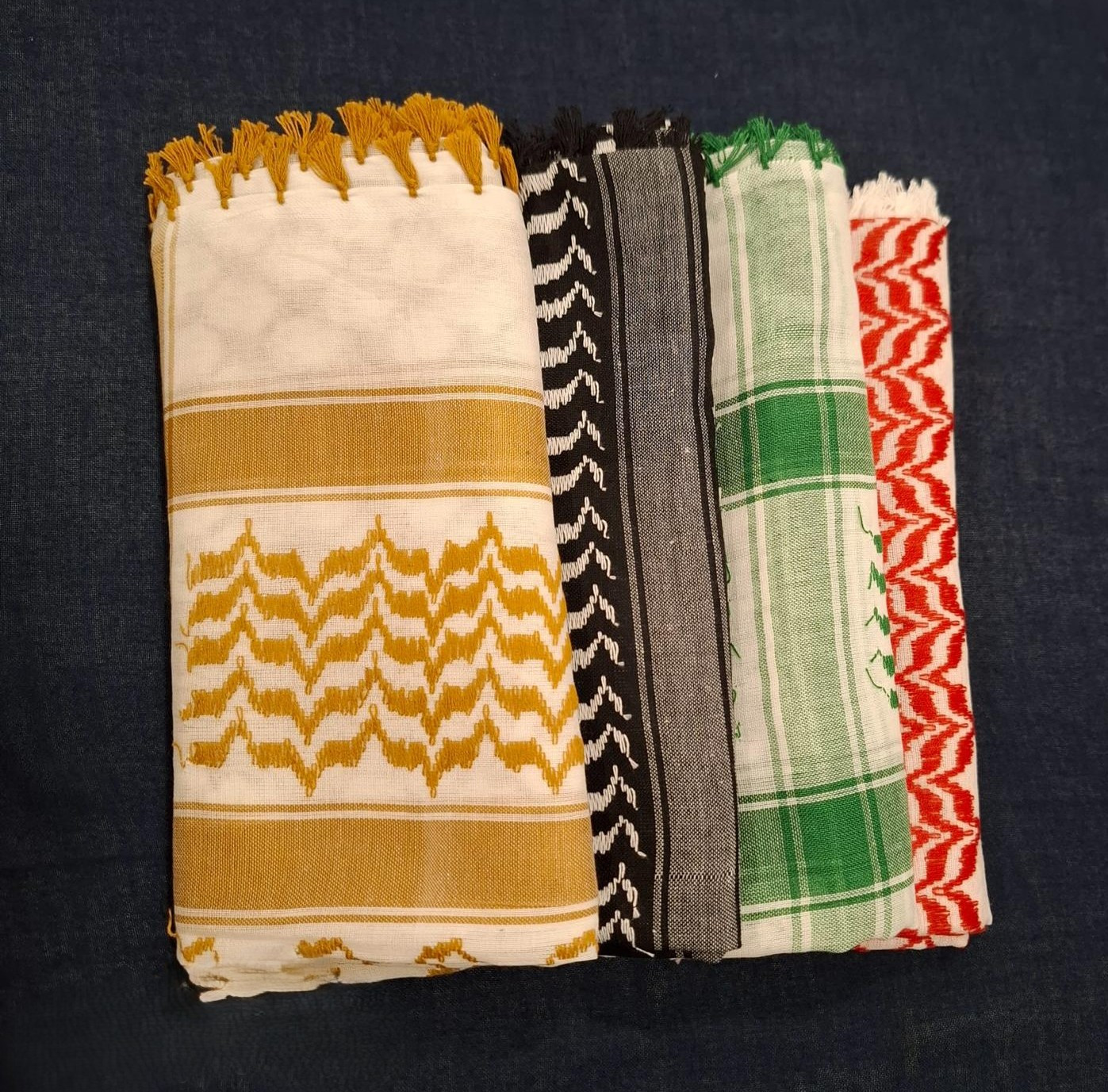 Premium Tactical Shemagh Collection (4-Pack)