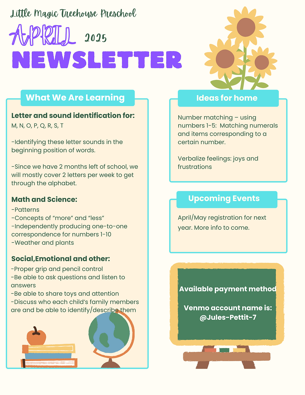 April Newsletter