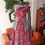 Thumbnail: African print Multifunctional long dress with hanging pocket.