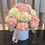 Thumbnail: Arrangement with Pastel Hydrangeas