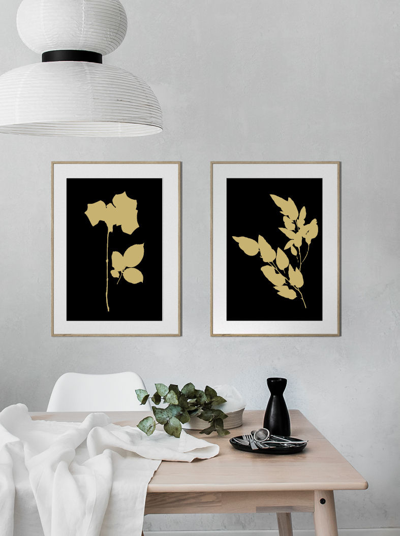 תמונה ממוזערת: Gold leaves B