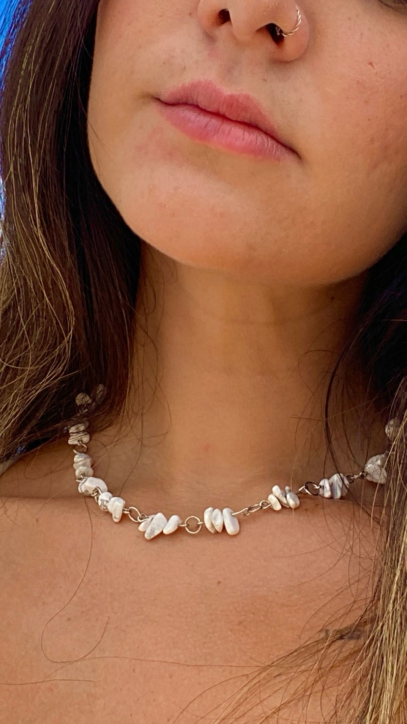 Choker Grécia Howlita
