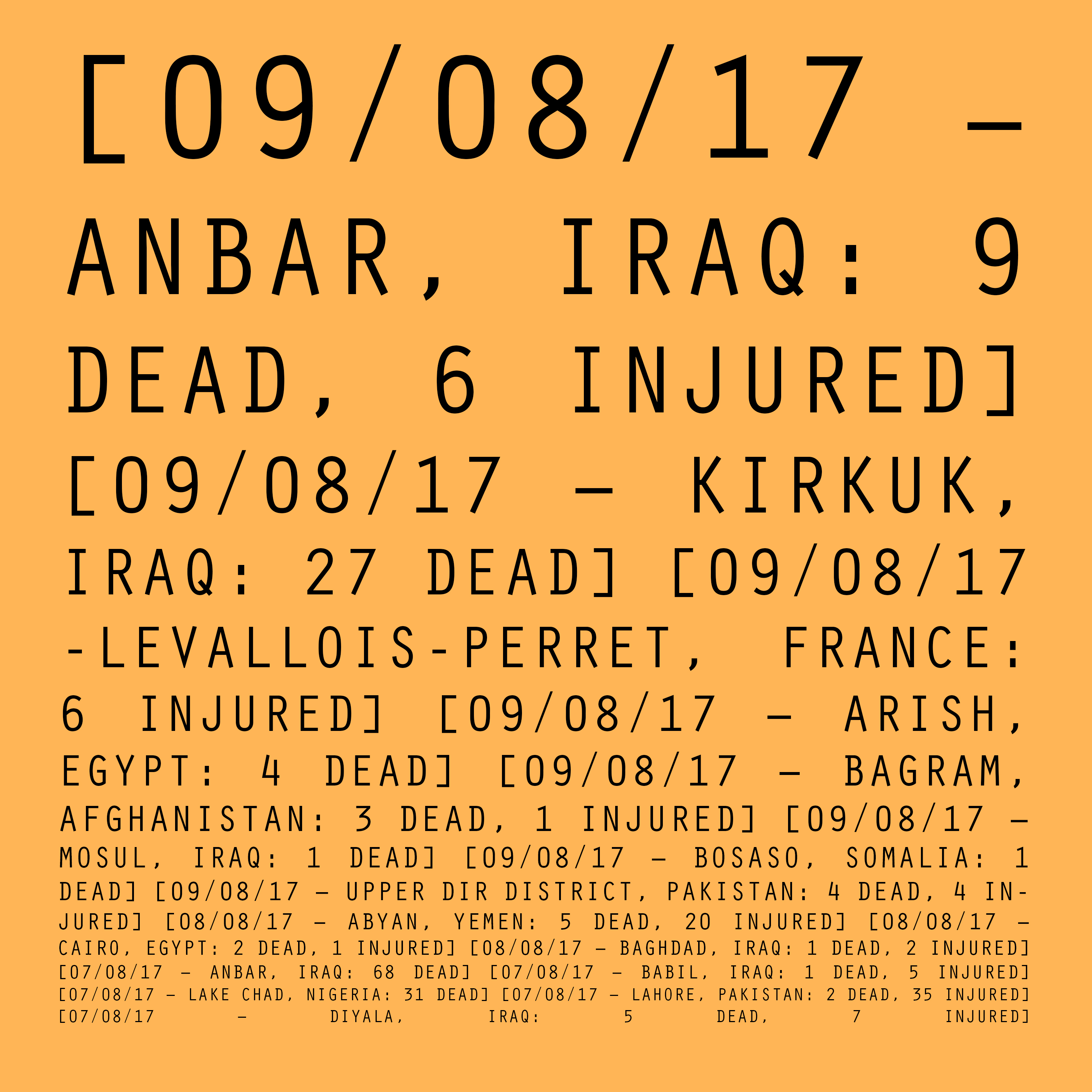 09/08/17 - 07/08/17: Anbar
