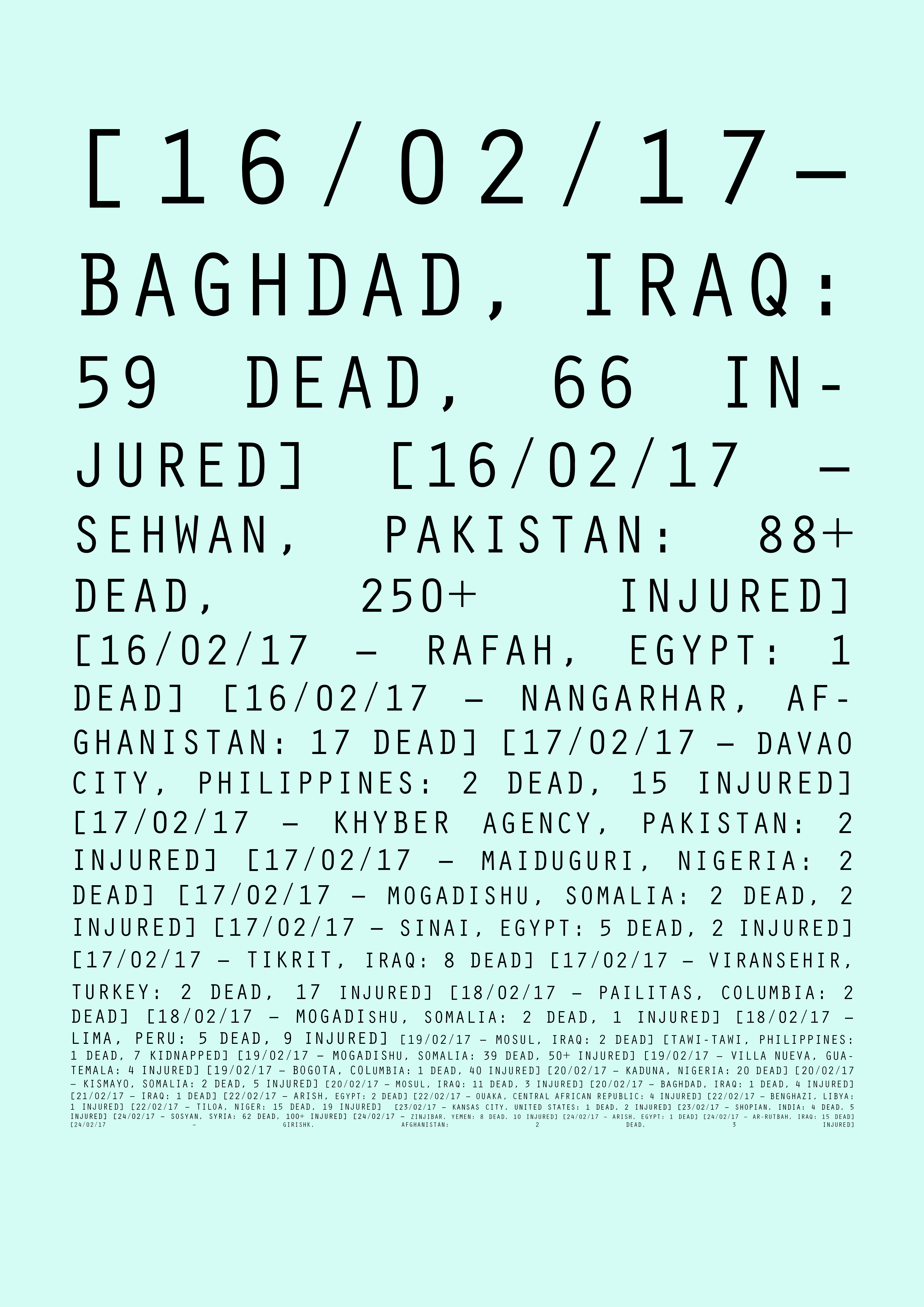 3: 16/02/17 - 24/02/17