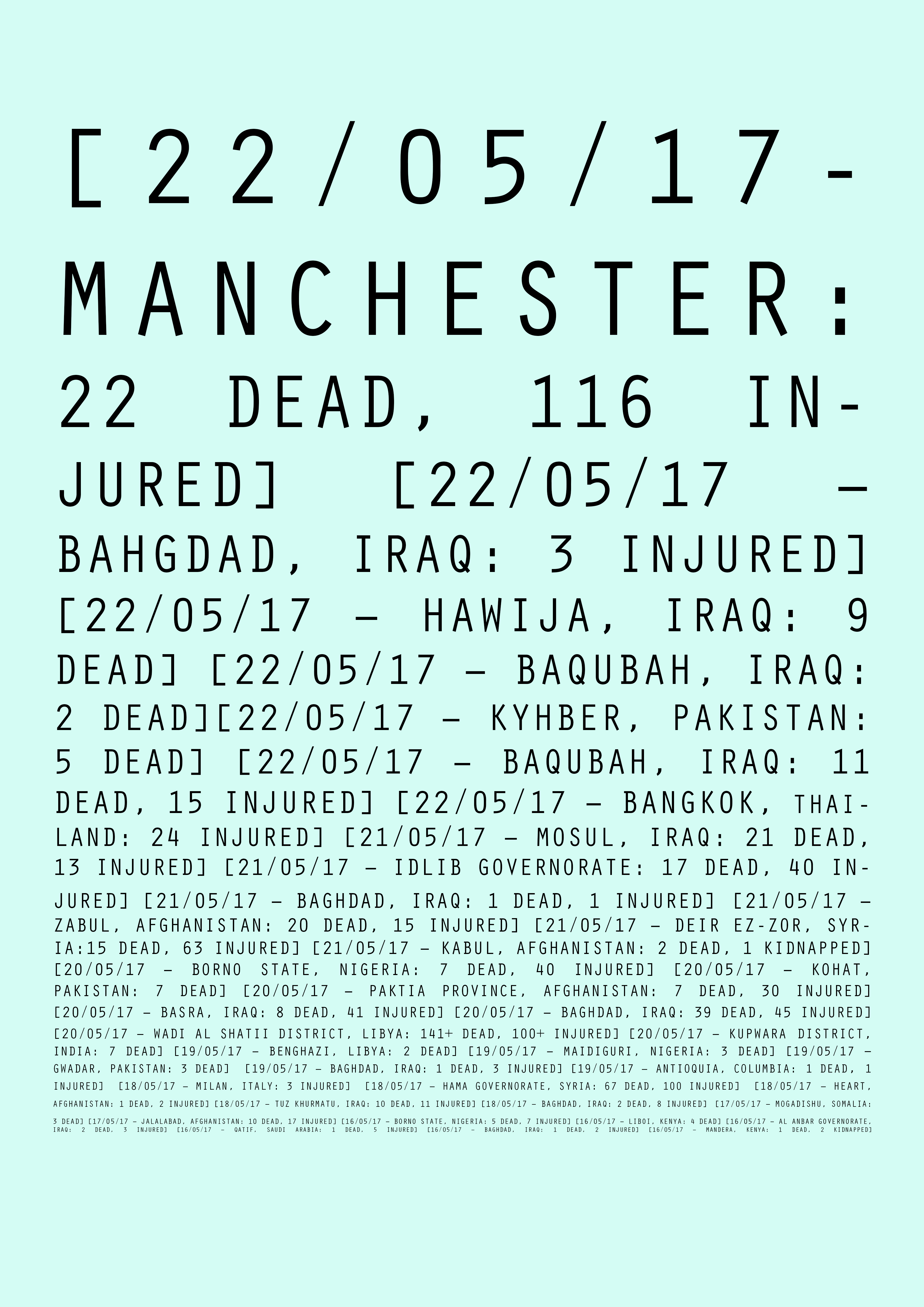 5: 22/05/17 - 16/05/17