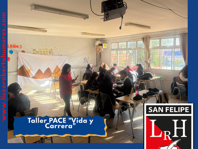 🎓💡 Estudiantes del LRH participaron en el Taller PACE "Vida y Carrera"