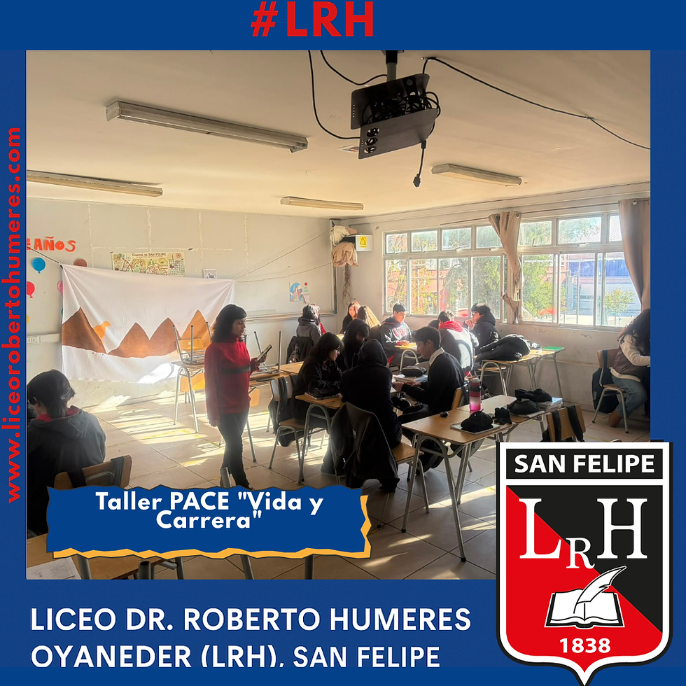 🎓💡 Estudiantes del LRH participaron en el Taller PACE "Vida y Carrera"