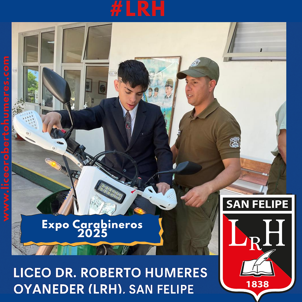 🚓 Estudiantes del LRH visitan la Escuela de Formación Policial en Los Andes 👮♀️👮♂️