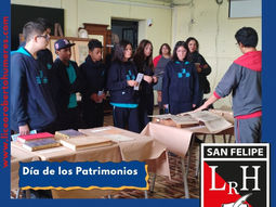 Conmemoramos el Día de los Patrimonios en el Liceo Dr. Roberto Humeres Oyaneder