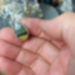 Thumbnail: Tiger's eye sterling silver pendant 