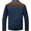 Thumbnail: Men's Full Size Quilted Snap Down Jacket Plus Size