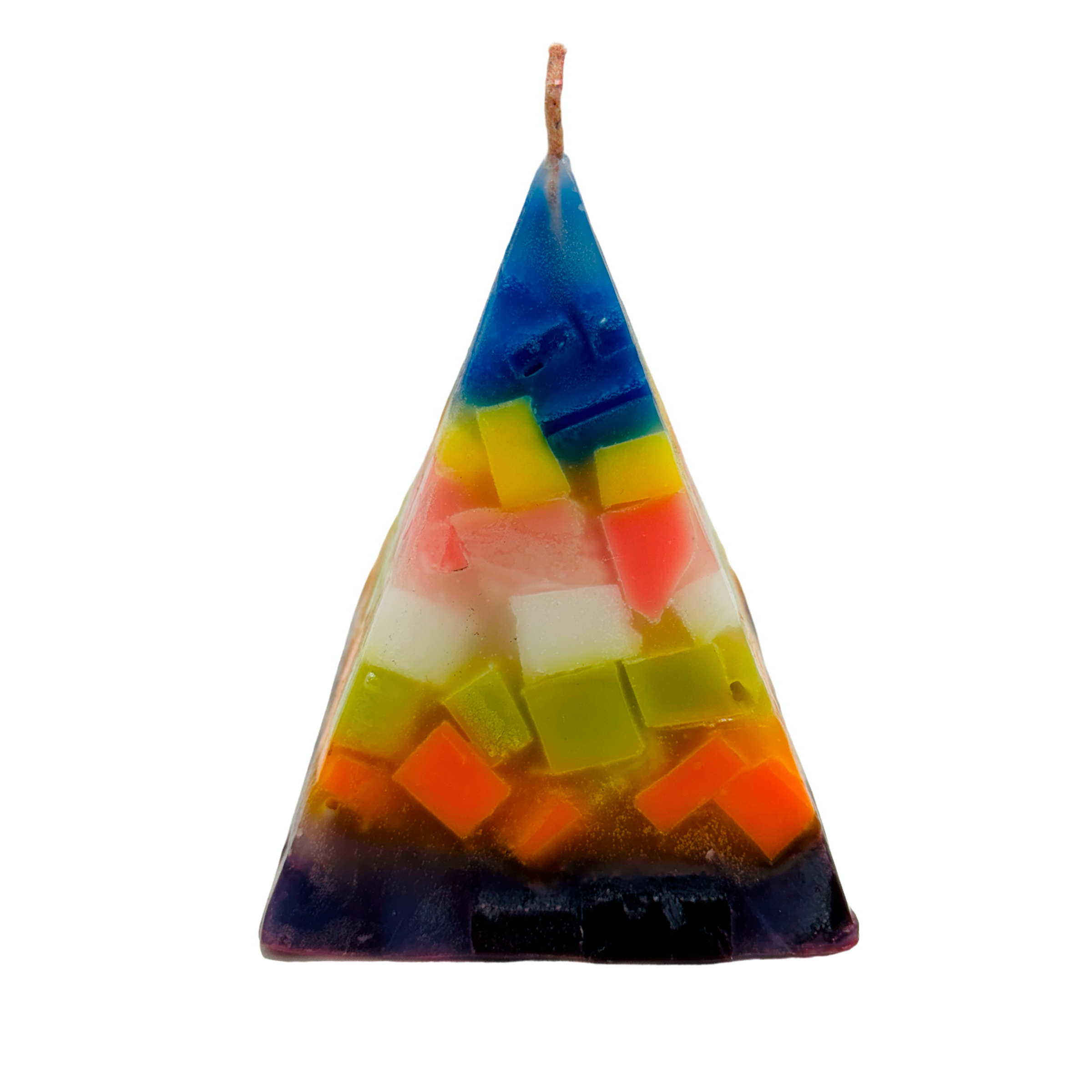 Vela Pirámide 7 Colores