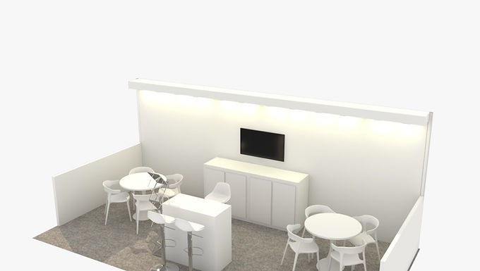 10' x 20' trade show booth