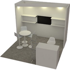 10' x 10' booth for trade show events