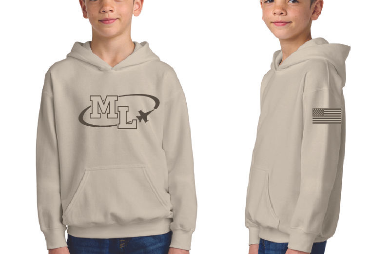 Youth - USA Hooded Sweatshirt