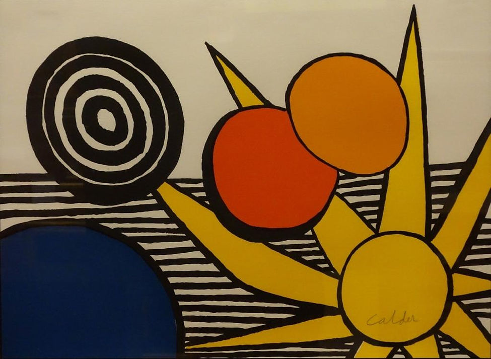 Alexander Calder lithograph