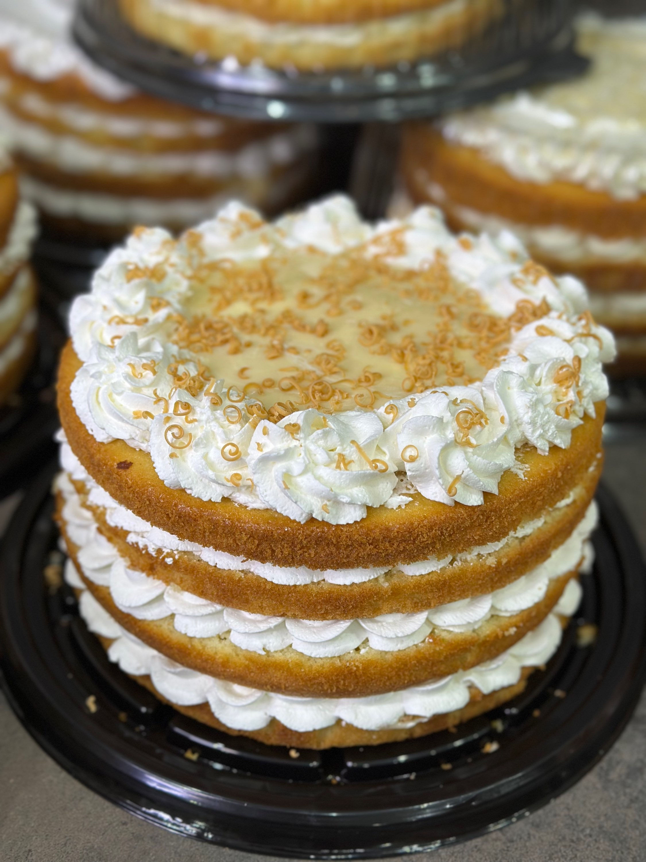 Lemon Cream Gâteau