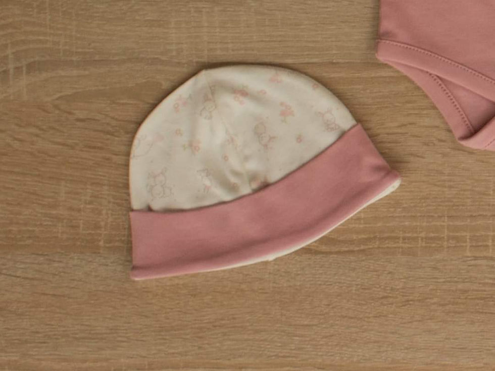 Miniatura: Conjunto conejita bailarina palo de rosa 
