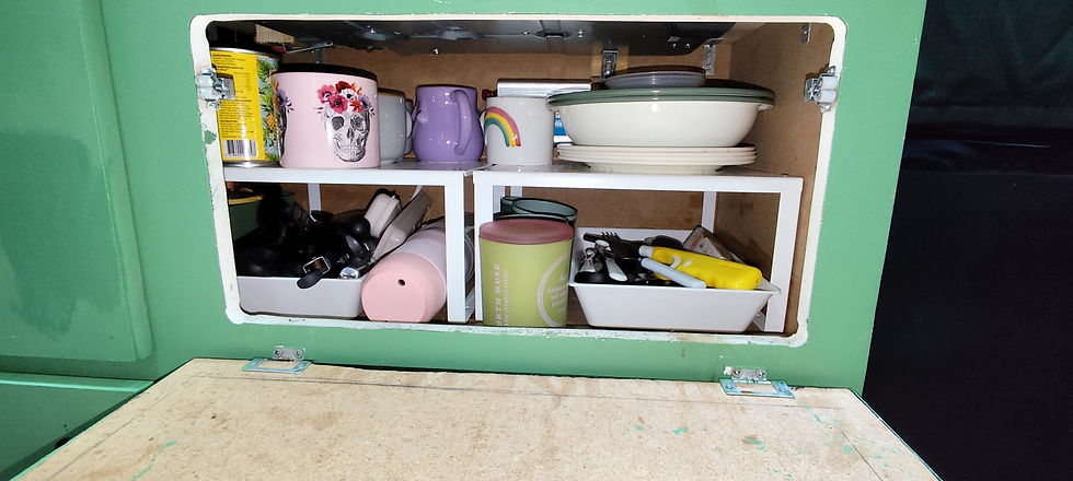 Cupboard organisation