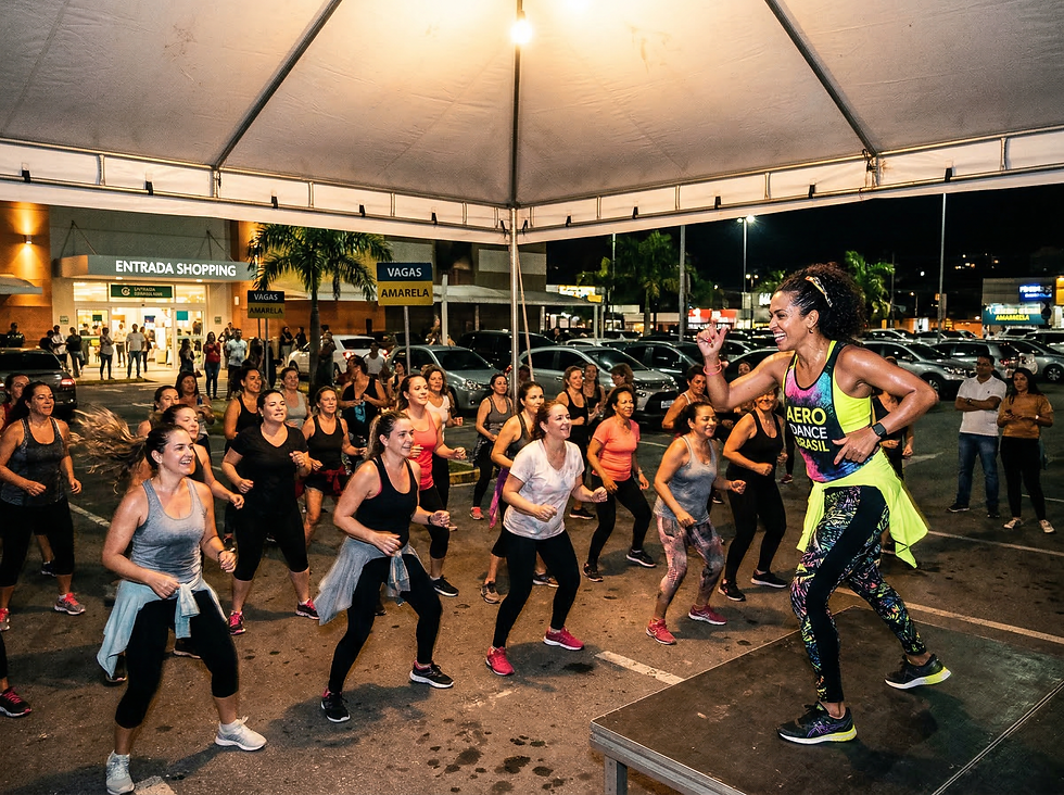 Aula de Aero Dance