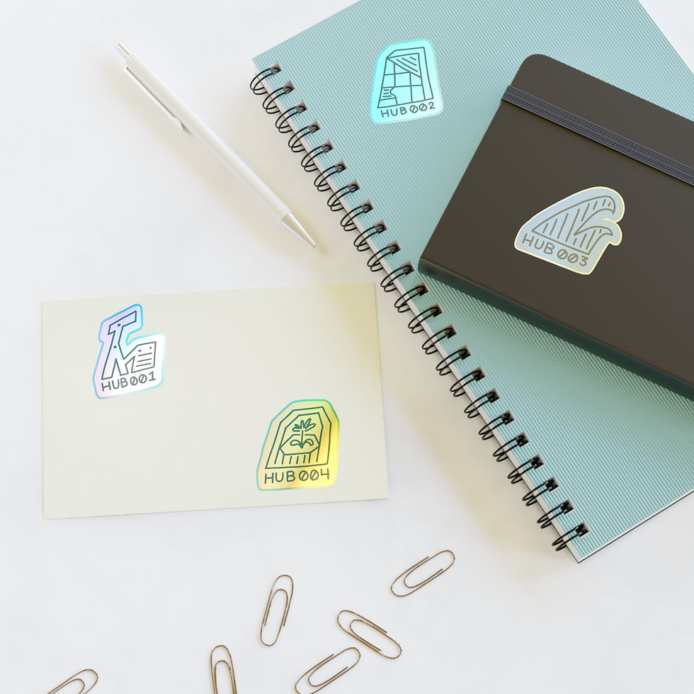 Thumbnail: Neighbour Hubs Sticker Sheet