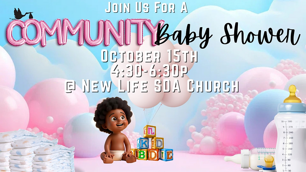 New Life Community Baby Shower