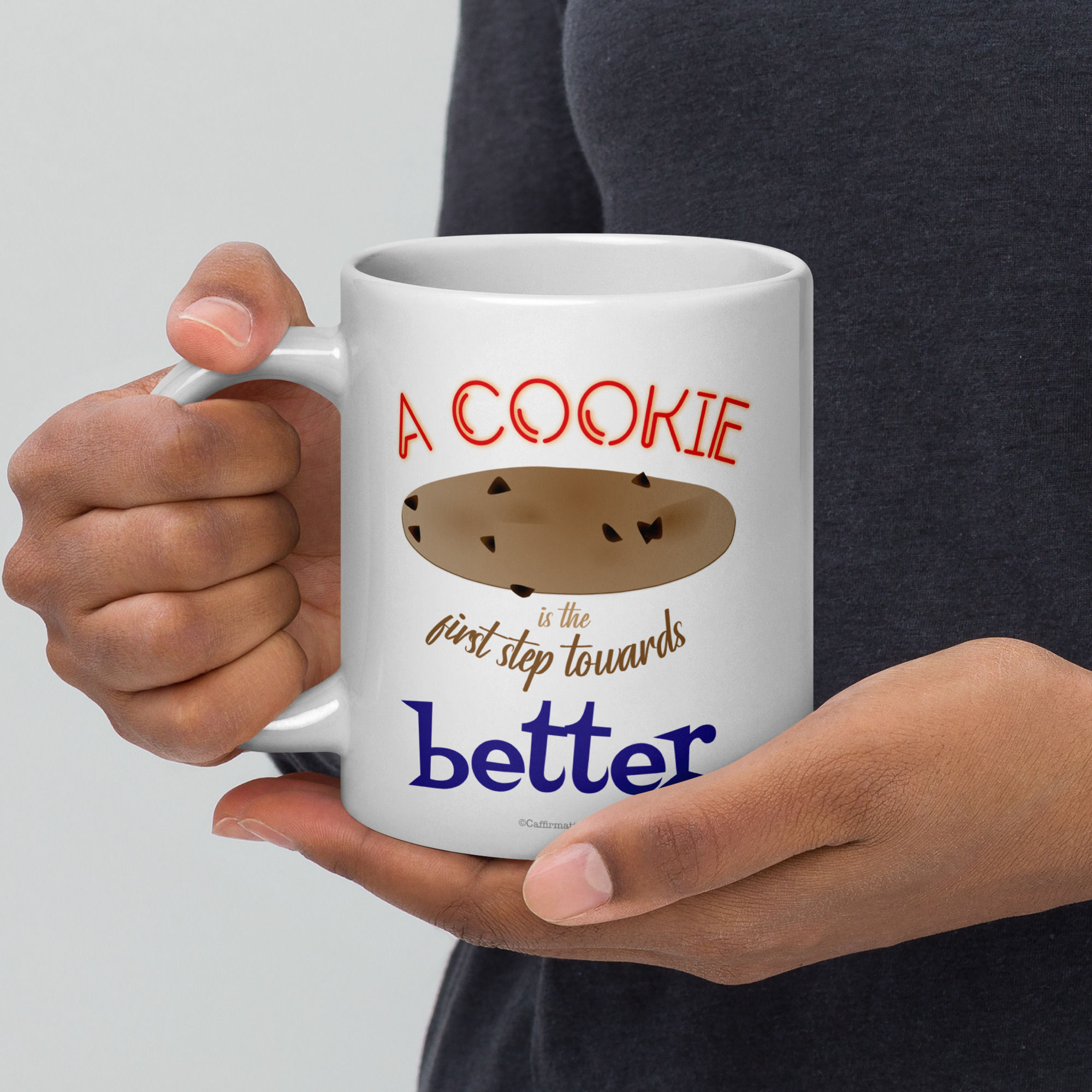 Cookie First Step to Better Mug