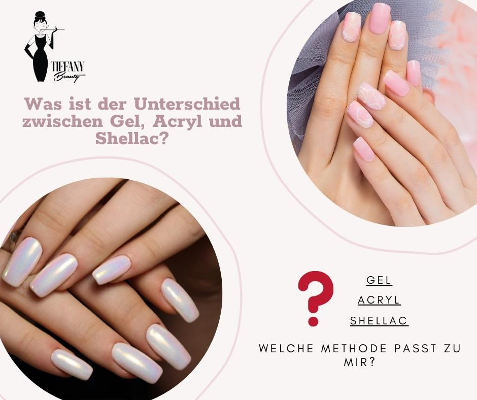 Was ist der Unterschied zwischen Gel, Acryl und Shellac? Was ist der Unterschied zwischen Gel, Acryl und Shellac?