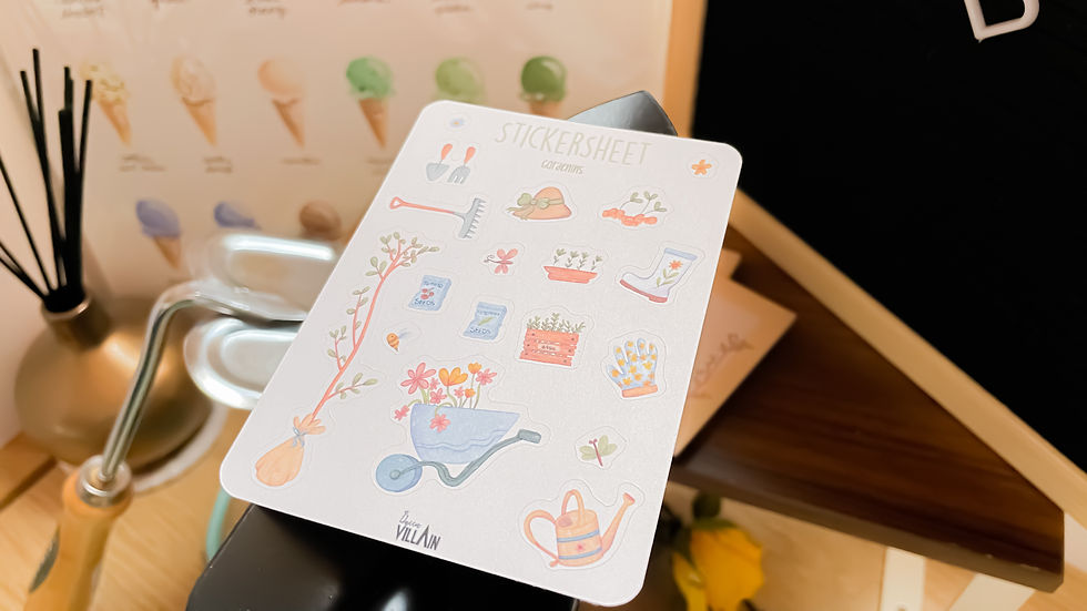 Thumbnail: Gardening Sticker Sheet