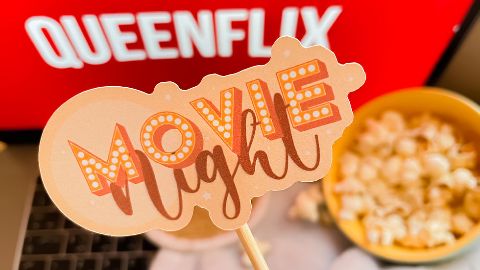 Thumbnail: Matte Movie Night Sticker