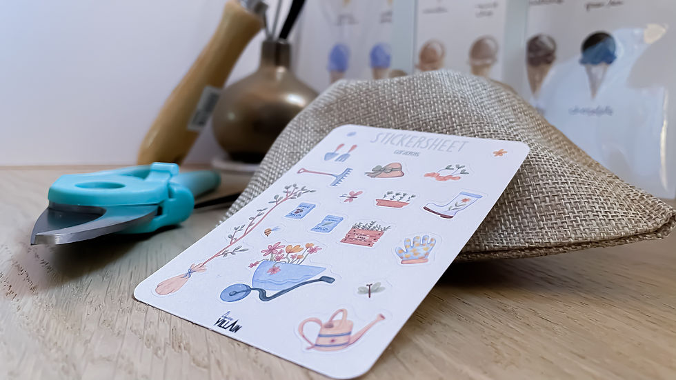 Thumbnail: Gardening Sticker Sheet