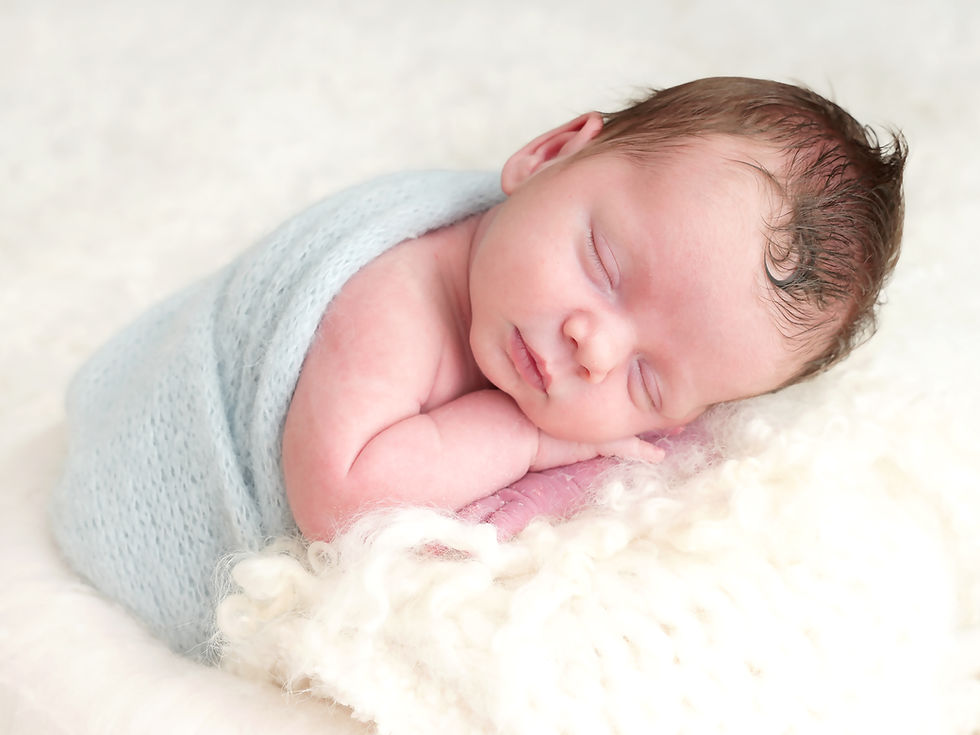 Newborn baby photograph