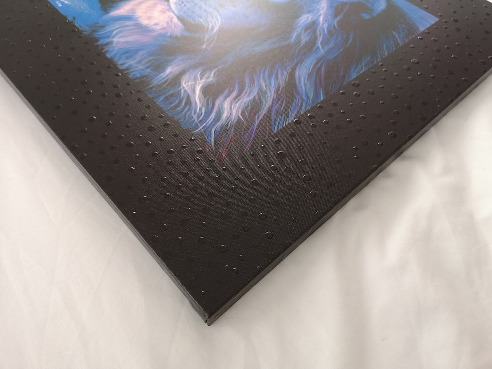 Thumbnail: Blue Lion - 18X18" (46X46cm)