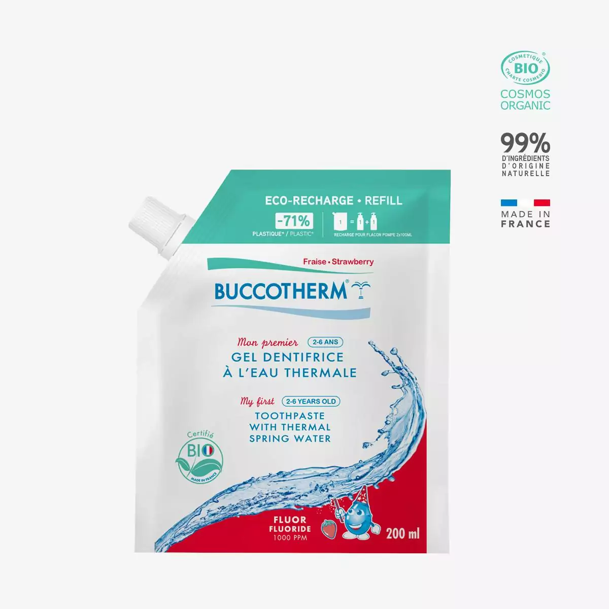 Éco-recharge « Mon Premier » Dentifrice – Fraise