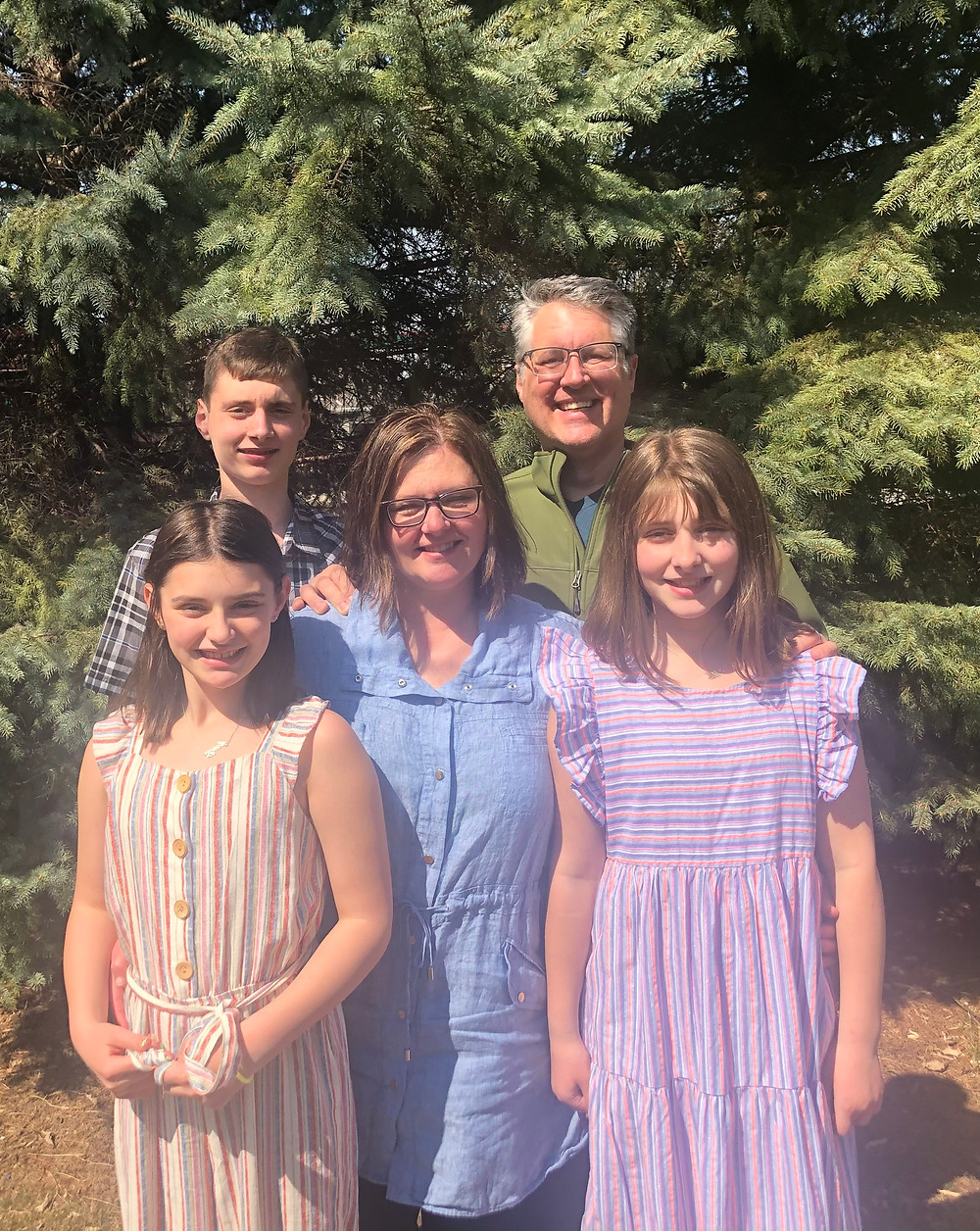 Jeff and his family