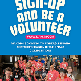 Be Part of the Action! Volunteer at Make48’s Inventing Competition in Fishers, IN!