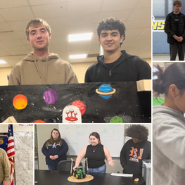 Collage of students from the make48 innovation experience