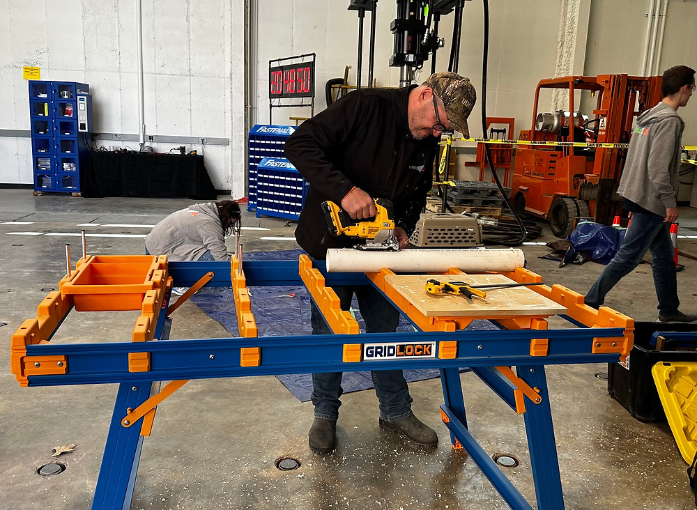Gridlock Table, The Revolutionary Concept In Portable Workbenches