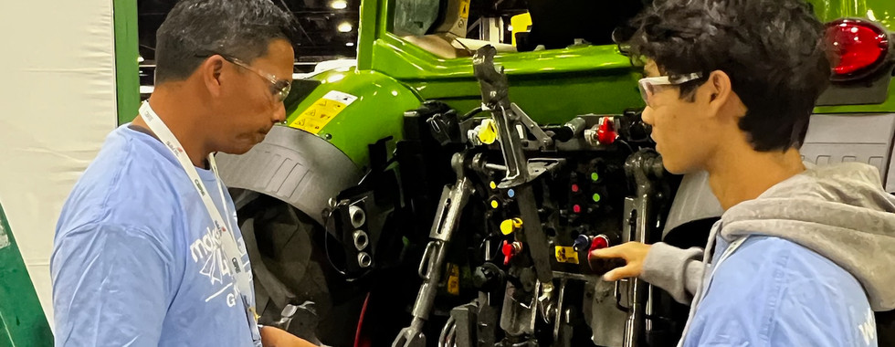 Make48 teams at SkillsUSA with Fendt and Fastenal